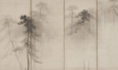 長谷川等伯松林図屛風