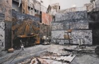 Anselm Kieferのスタジオ内部