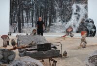 Anselm Kieferのスタジオ