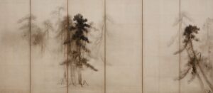 松林図右隻